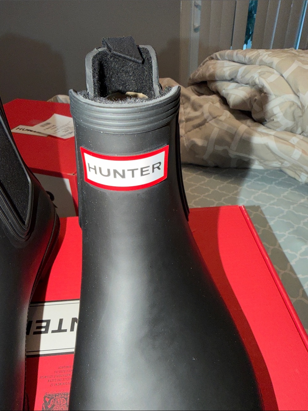 Hunter Original Chelsea Rain Boot size 9 and 8 - Picture 5 of 11